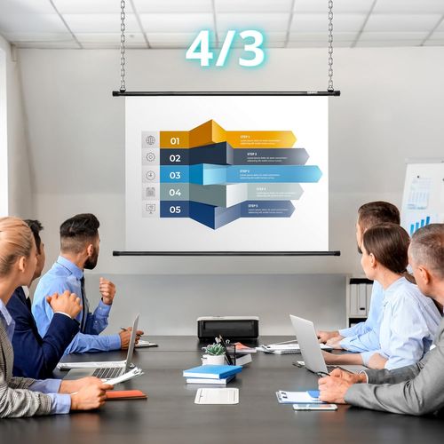 Bps40 16/9 Ecran De Projection TV Et Home Cinema De 40 Pouces 102 Cm - 89 X 50 Cm