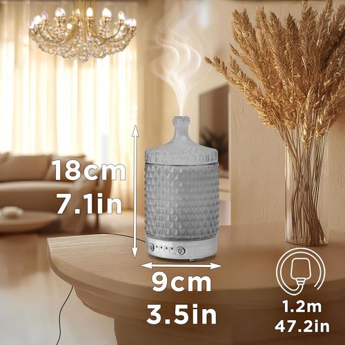 Ad33 Diffuseur D'arômes Brumisateur D'huiles Essentielles Purificateur D'air Aromathérapie