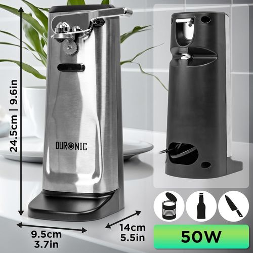 Co60 Ouvre-boîte électrique 50w Ouvre Boites Automatique Aiguiseur De Couteaux Décapsuleur