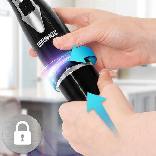 Mixeur Plongeant à Main 350w 2 Vitesses 2x Lames En Inox Presse-purée Hachoir - Hb35 Bundle
