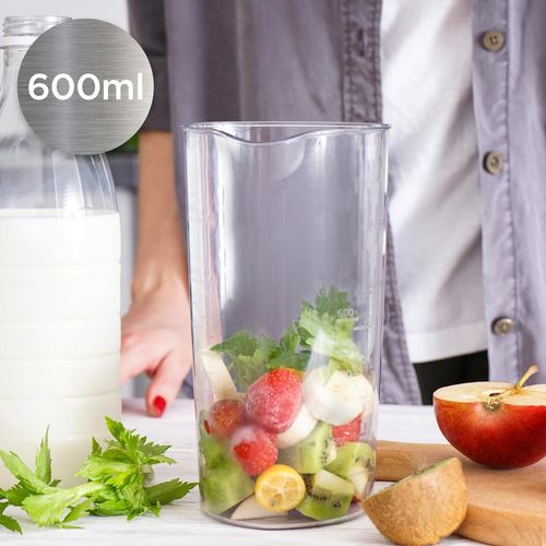 Mixeur Plongeant à Main 350w 2 Vitesses 2x Lames En Inox Presse-purée Hachoir - Hb35 Bundle