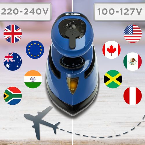 Si4 Bb Mini Fer à Repasser à Vapeur De Voyage 420w Réservoir D'eau De 30 Ml Compact