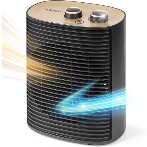 Hv32 Bk Radiateur Soufflant électrique 2000w Thermostat Réglable Mode éco Mode Turbo Ventilateur