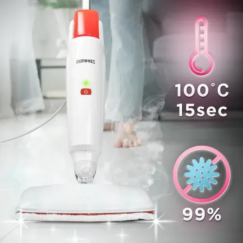 Stm15 We Balai Nettoyeur Vapeur De 1500w Réservoir De 500 Ml Température Maximale De 100°c