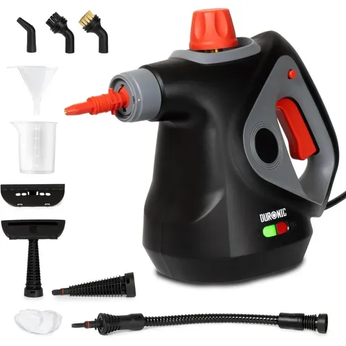 Sc32 Bk Nettoyeur Vapeur À Main 1050w Réservoir De 350 Ml Nettoyage À La Vapeur Pour Tissus Douche