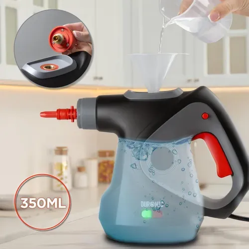 Sc32 Bk Nettoyeur Vapeur À Main 1050w Réservoir De 350 Ml Nettoyage À La Vapeur Pour Tissus Douche