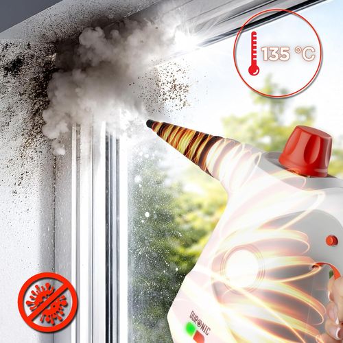 Sc32 We Nettoyeur Vapeur À Main 1050w Réservoir De 350 Ml Nettoyage À La Vapeur Pour Tissus Douche