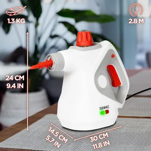 Sc32 We Nettoyeur Vapeur À Main 1050w Réservoir De 350 Ml Nettoyage À La Vapeur Pour Tissus Douche