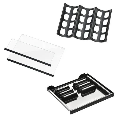 Mini Réfrigérateur Cube Noir 6l+70l