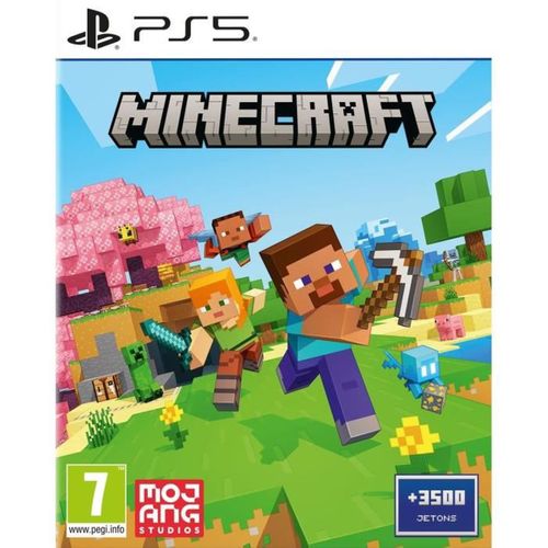 Minecraft Ps5 Édition Standard + 3 500 Minecoins (boîte)