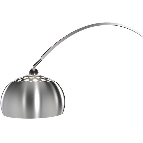 Lampe De Sol Arco En Métal Avec Base En Marbre – Arc Noir