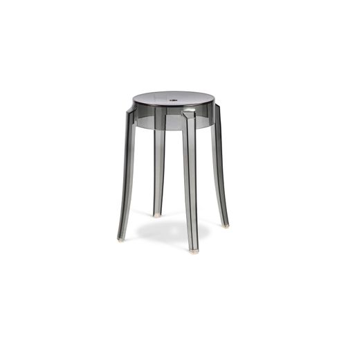 Tabouret Victoire - 47cm - Design Transparent Jaune