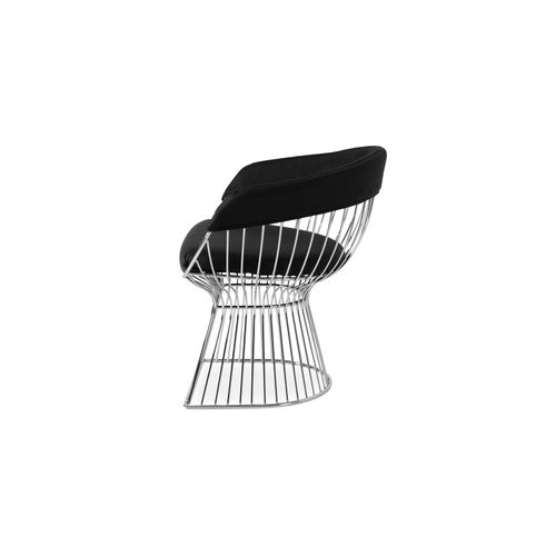 Chaise Cylinder - Cuir Premium Noir