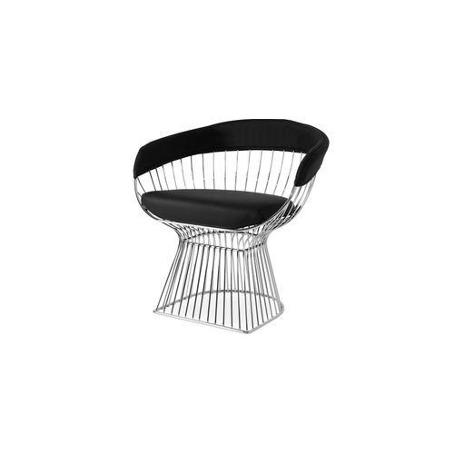 Chaise Cylinder - Cuir Premium Noir