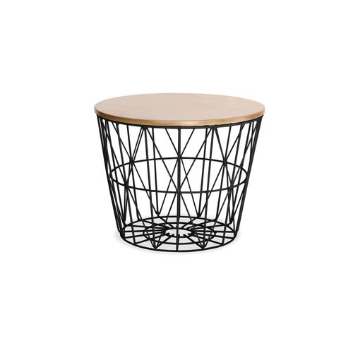 Table D'appoint Panier – Style Modern Rose
