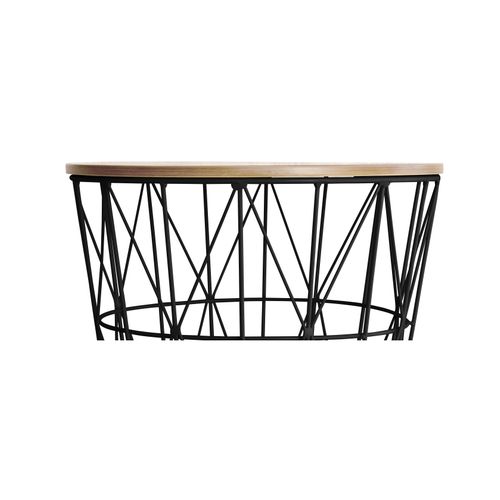 Table D'appoint Panier – Style Modern Rose