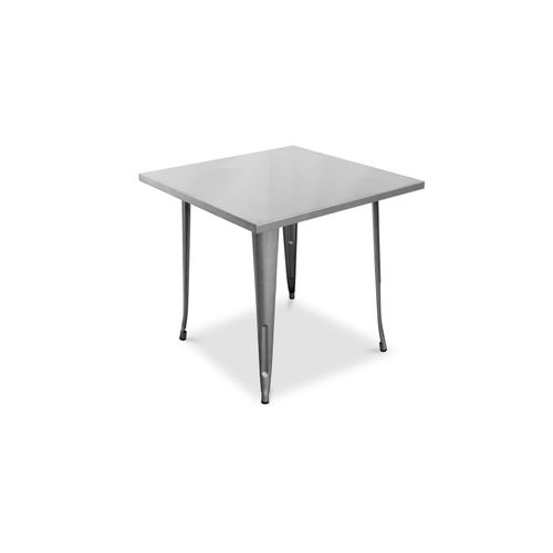 Table Bistrot Metalix - Métal Noir