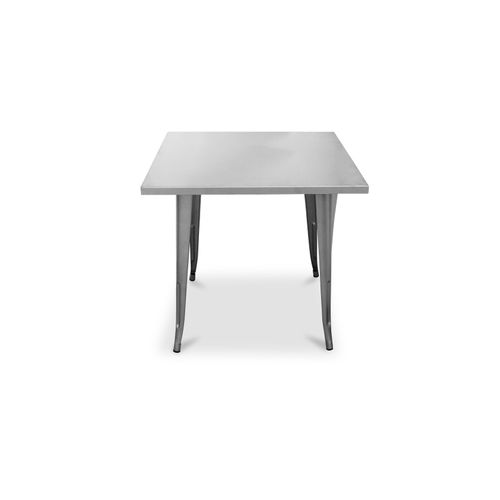 Table Bistrot Metalix - Métal Noir