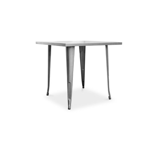 Table Bistrot Metalix - Métal Noir