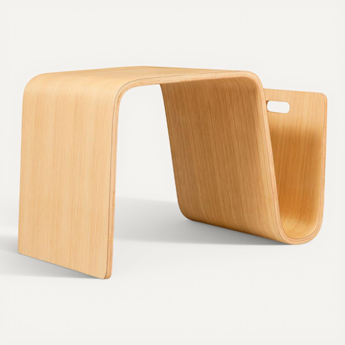 Table Basse Porte Magazines Aurora - Bois Bois Naturel
