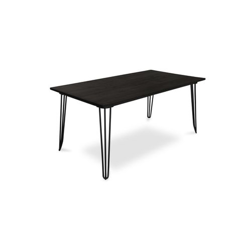 Table À Manger Hairpin 170x90cm Bois Naturel