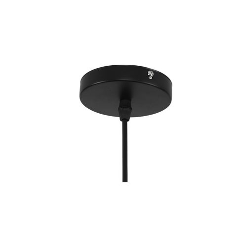Lampe Suspendue De Scandinave Eigil - Bois Et Métal Noir