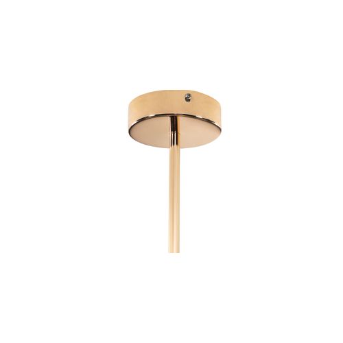 Lampe Suspendue 9 Ampoules Lydia - Métal Doré