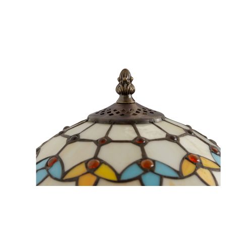Lampe De Table Tiffany - Verre Multicolore