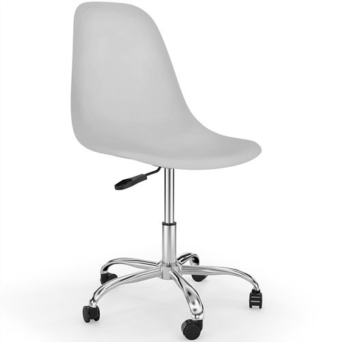 Chaise De Bureau Pivotante à Roulettes - Brielle Orange