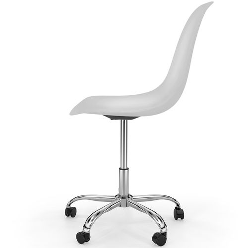 Chaise De Bureau Pivotante à Roulettes - Brielle Orange
