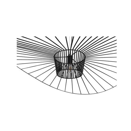 Lampe À Suspension Vertice - Métal - 140cm Noir