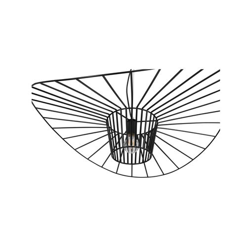 Lampe à Suspension Vertice - Métal - 80cm Noir