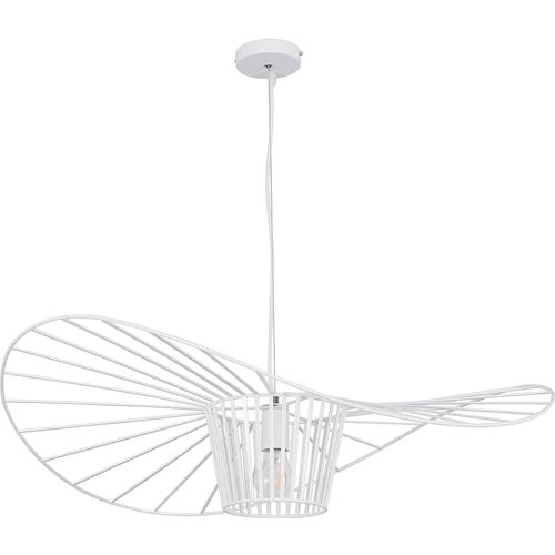 Lampe à Suspension Vertice - Métal - 100cm Blanc