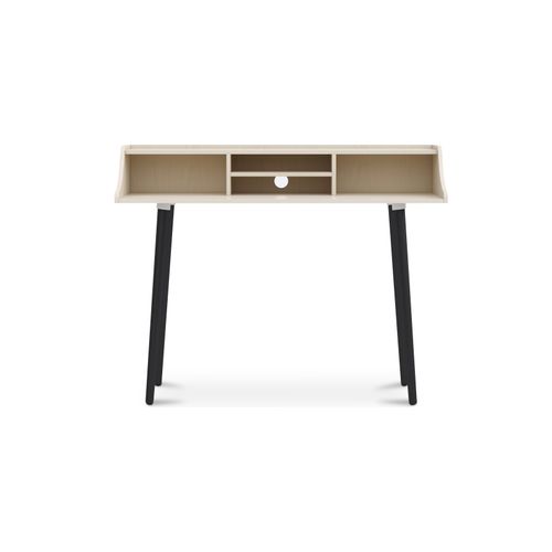 Bureau En Bois Design Scandinave - Eldrid Bois Naturel