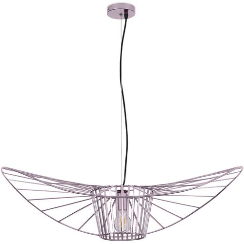 Lampe à Suspension Vertice - Métal - 100cm Rose Doré