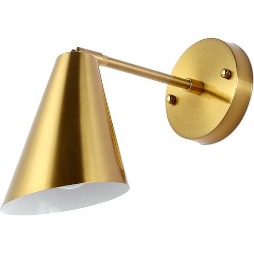 Lampe Murale Avec Abat-jour Orientable, Laiton - Roser Doré