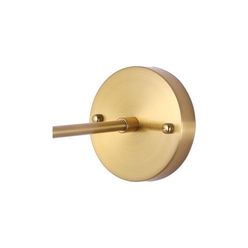 Lampe Murale Avec Abat-jour Orientable, Laiton - Roser Doré