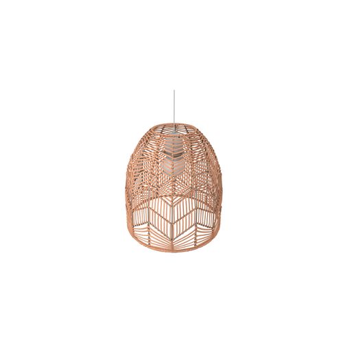 Lampe Suspendue Style Boho Bali En Rotin Naturel - Tuan Bois Naturel Clair