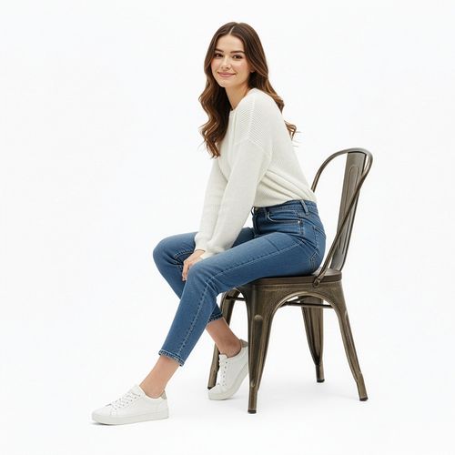 Chaise Salle à Manger Bistrot Metalix Design Industriel En Métal Et Bois Foncé - Nouvelle Edition