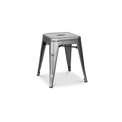Tabouret Design Industriel - 45cm - Nouvelle Edition - Metalix Bronze