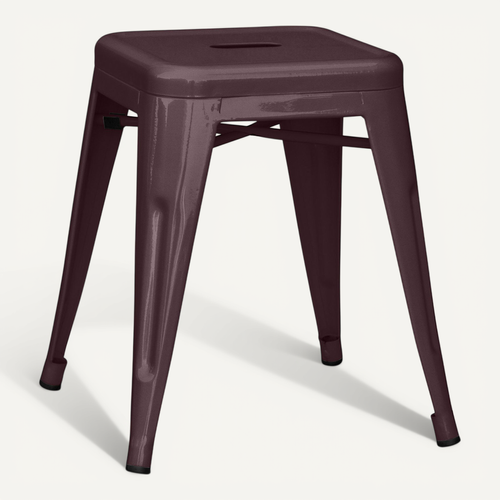 Tabouret Design Industriel - 45cm - Nouvelle Edition - Metalix Bronze