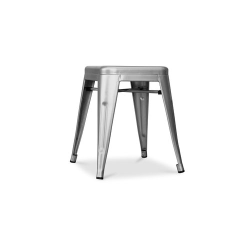 Tabouret Design Industriel - 45cm - Nouvelle Edition - Metalix Bronze