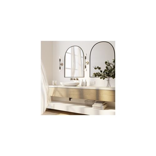 Lampe Murale Scandinave à Double Ampoules - Gert Bois Foncé