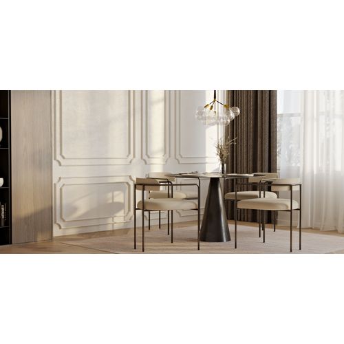 Lustre Globe Design Moderne, 9 Globes En Verre - Plaus Noir