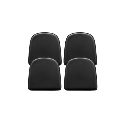 X4 Coussin Avec Aimant Pour Chaise Bistrot Metalix Gris