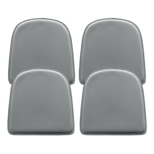 X4 Coussin Avec Aimant Pour Chaise Bistrot Metalix Gris