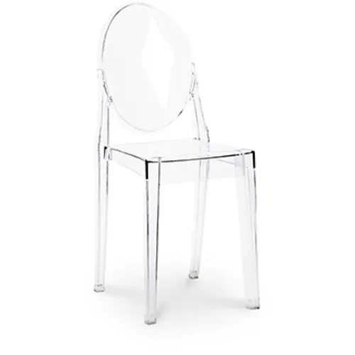 Chaise Transparente De Salle à Manger - Victoire  Ambre