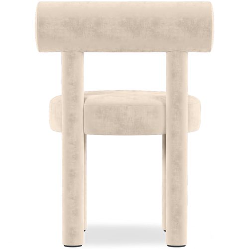 Chaise De Salle À Manger - Tapissée En Velours - Reece Olive