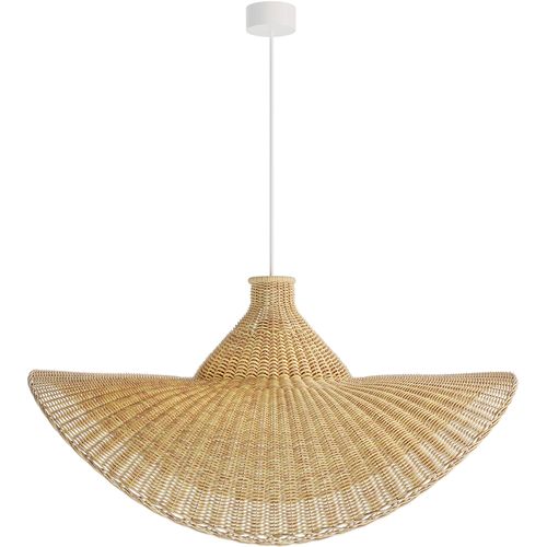 Lampe De Plafond En Rotin - Style Boho Bali - Greya Naturel