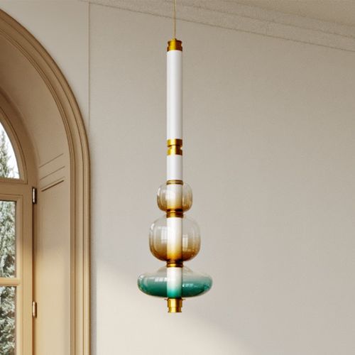 Lampe Suspendue En Cristal - LED - Greya Bleu